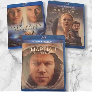 Blu-ray Bundle - Arrival, Passengers & The Martian